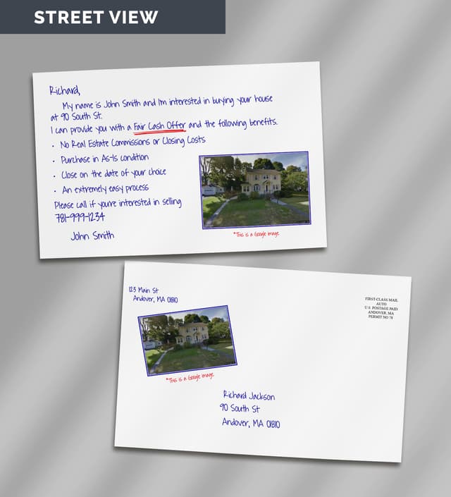 Streetview Postcard