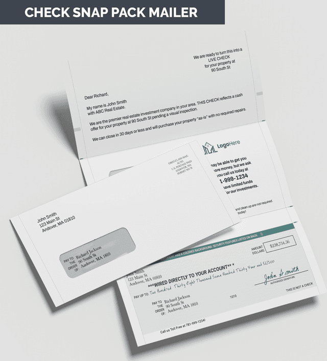 Snap Pack Check Mailer 1