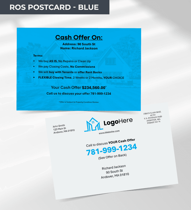 ROS Postcard - Blue