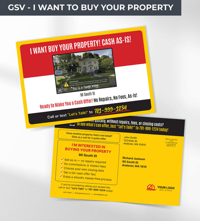 I Want To Buy Your Property GSV