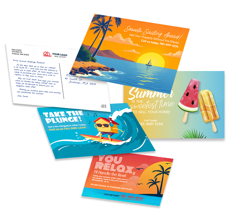 Floating Postcards