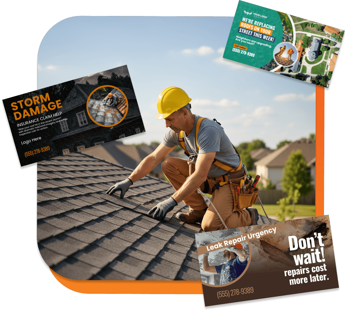 Roofing campaign hero